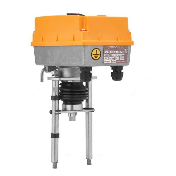 Электропривод 3-х позиционный TSL-1600-25-1R-230-IP67 с функцией безопасности Теплосила