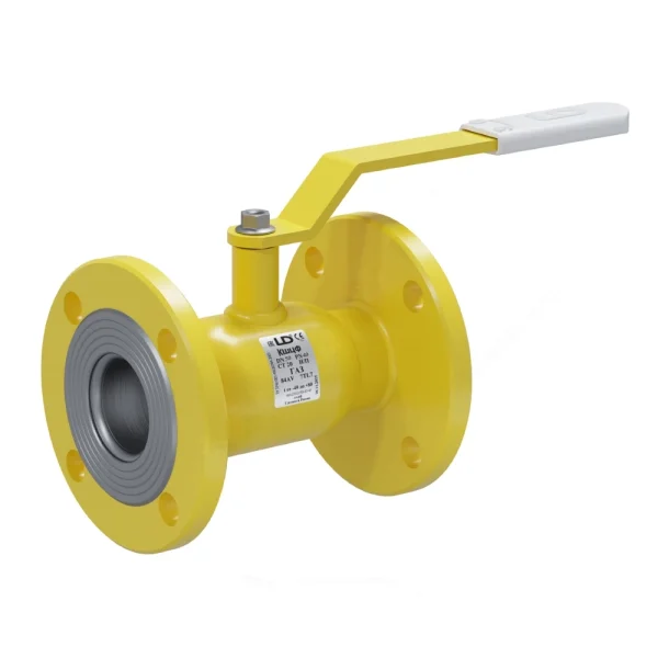 Кран шаровой сталь газ КШ.Ц.Ф.GAS фл полнопроходной LD