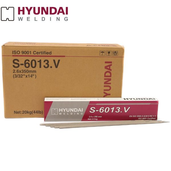 Электроды Hyundai Welding S-6013.V ⌀ 2,6мм (2,5кг)
