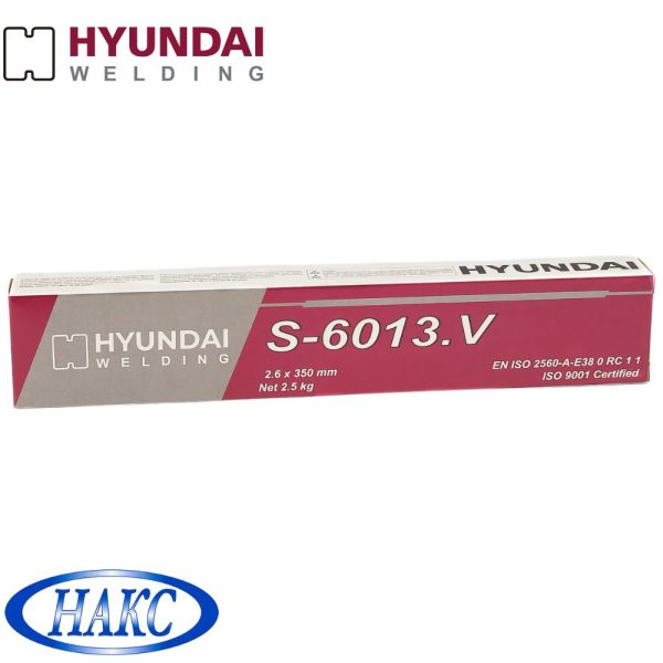 Электроды Hyundai Welding S-6013.V ⌀ 2,6мм (2,5кг)