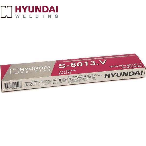 Электроды Hyundai Welding S-6013.V ⌀ 3,2мм (2,5кг)
