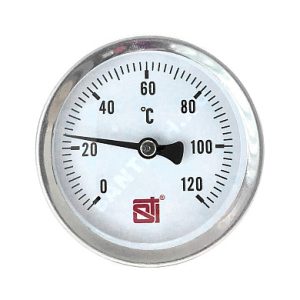Термометр биметалл накладной STI ∅63 120°C пружина 30-65мм