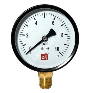 Манометр радиальный STI ∅100 10 bar (G½")